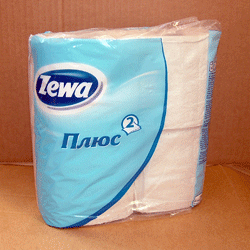 туалетная бумага Zewa Pluse